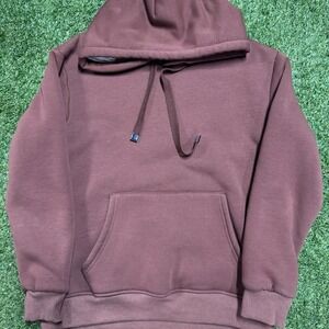 Brown‎ Sherpa-Lined Hoodie (S)